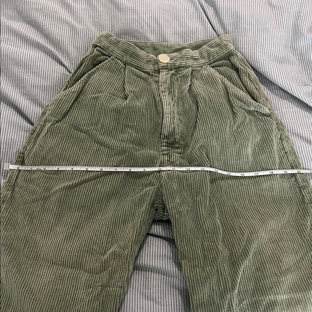 Rudy Jude Green Corduroy Trouser - Picture 4 of 7